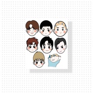 BTOB stickers chibi version