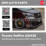 Toyota Vellfire AGH30 Kuhl Racing Aero Bonnet