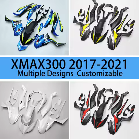 New Style Fairing Kit XMAX300 2017 2018 2019 2020 2021 Motorcycle Fairings Aftermarket Bodywork for 