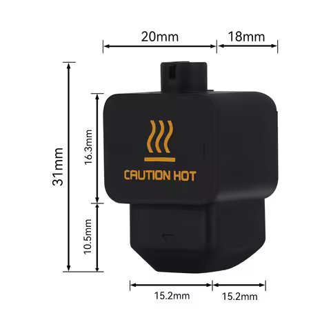 Silicone Sock For Bambu Lab H2d Hotend Spare Parts Bambulab H2D Silicone Cover Protective sleeve 3D 