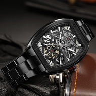jam tangan pria belleda 9644 rantai stainless automatic anti air mewah bergaransi internasional