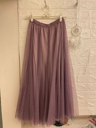 GRL 版型優秀 紫色紗裙