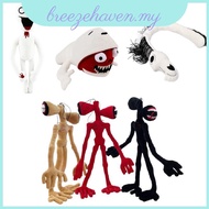 Siren Head Plush Toy White Black Red Stuffed Doll SCP 096 Plush Toy Horror Character