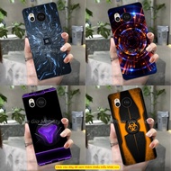 Sharp Aquos Sense 7 Sense7 Plus (7+)/ Sense8 8 black flexible case with technology and gaming prints