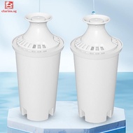 [clarins.sg] 2PCS Mineral Alkaline Water Pitcher Filter Longlast for Brita Pitcher Dispenser