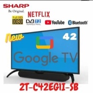 Sharp LED TV 42 Inch 2T-C42EG1i ANDROID TV GOOGLE TV