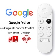 New 4K Bluetooth Voice Remote Control For 2023 Google TV Chromecast Snow G9N9N Replacement (Remote Only)