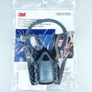 3M 7502 Half-face Gas Mask 3M Anti-dust Gas Mask High-end Silicone Fabric