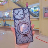 SOFTCASAE CHROME OCTAGON NET PLUS MIRROR OPPO A58 5G A78 5G A74 A3X A5I 4G A95 A78 5G A58 5G RENO 5 