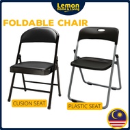 Foldable Chair with Cushion Office Chair Dining Chair Event Chair Guest Chair Kerusi Lipat Folding Chair Outdoor