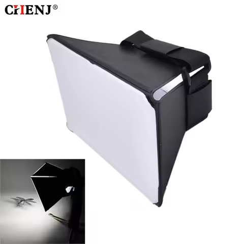 Universal Portable Flash Diffuser Light Softbox Speedlight Soft Box for DSLR Camera Pentax Minolta F