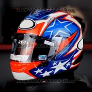 VBNGF RX-7X Hayden SB หมวกคลุมเต็มหน้า RX7X หมวกกันน็อค RX-7X Corsair-X RX-7V Casco ขนาด M-XXL BGFED