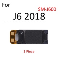 ลำโพงหูหูฟังชิ้นด้านหน้าด้านบนสำหรับ Samsung Galaxy J8 J6 J4 J7 J5 J3 2018 2017ชิ้นส่วน2016