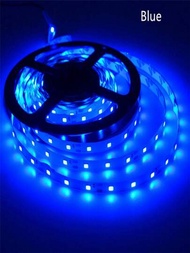 1入組藍色led裝飾燈條,每米60顆led,5v Usb供電,彈性佳,不需鑽孔便於安裝,適用於電視、電腦、桌子、車輛