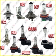 Pivot Bulb H4/ H3/ H7/ H11/ H1/ H8/ 9005/ 9006/ 811 (1PC) *READY STOCK*