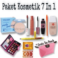 [COD]Paket Kosmetik Lengkap / Paket Kosmetik / Make Up Wardah / Foundation Viva Liquid / Bedak Wardah