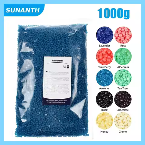 1000g/200g/100g Painless Hot Film For Body Hairs Removal Beans Hard Waxing Wax Beans Waxing Machine 