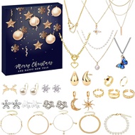 Advent Calendar Advent Calendar Jewellery Calendar Women with 24 Surprises Christmas Gift WomenS Jew