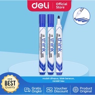 Deli 2.0mm Whiteboard Marker Easy to Erase and Non-Toxic 3 Colors EU001X0