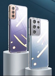 原裝韓國RingKe三星S21 / S21+ / S21 ULTRA全包防摔FUSION透明款手機殼