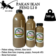 Pelet Feng li 0 Pakan Ikan Udang Burayak Cupang Koi Guppy Untuk Akuarium Ikan Hias Kecil BTL (300gr)