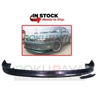 №✕❀Proton Wira Satria Putra C99 Spec PU Getah Rubber Front Skirt Lip Lower Spoiler Bodykit For Standard 1.3 OEM Bumper