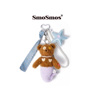 SmoSmos [MBTI Mermaid] 26 Original Abstract Spoof Bear Bag Pendant Gift Plush Doll Female