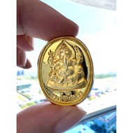 LP Hong Be 2547 Phra Pikanet & Phra Phrom Ganesha龙婆宏 象神四面神佛牌