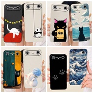 For Tecno Pova Slim 5G Case KM9 Luxury Cute Love Cat Pattern Funny Soft Silicone Back Cover Tecno Po