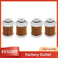 4PCS 6D8-WS24A-00 Fuel Filter Kit for  F50-F115 Outboard  40-115Hp 30HP-115HP 4-Stroke Filter 6D8-24