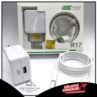 CHARGER travel oppo r17 super vooc CHARGER MICRO USB TYPE C Charger OPPO R17 VOOC 4.0A + Cable Data 
