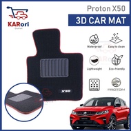 OEM 3D CAR MAT FOR PROTON X50 / PROTON X50 OEM 3D CAR MAT (1 set)