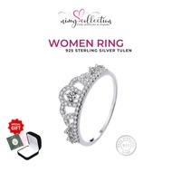 NWR19 S925 Ring for Women Cincin Perempuan Women Ring Engagement and Wedding Silver 925 Ring