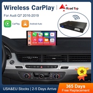 Android Auto Wireless CarPlay Decoder for Audi Q7 2016-2019 USB Bluetooth Multimedia Player Interfac