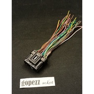 ECM ECU Socket espBEAT, popBEAT, Scoopy esp smooth starter type ECU code K25G-601 PIN 33.