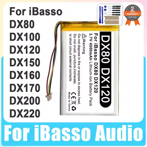 Powerful Replacement Battery For iBasso DX80 DX100 DX120 DX150 DX160 DX170 DX200 DX220 Audio New + T