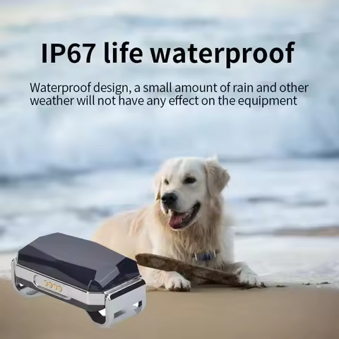 New G12 GPS Smart Pet Locator, Universal Waterproof GPS Location Collar for Cats and Dogs Positionin
