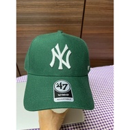 47 MVP DT NYY Emerald Black Cap Adjustable Snapback