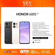 [NEW] HONOR 600S 5G (4+256GB) 6.87" 120Hz Eye-care Display I Snapdragon 4 Gen 4 I 8100mAh Battery I 