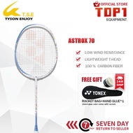 【Lee Chong wei's】YONEX ASTROX 70 Blue Badminton Racket Made in China Free string bag and grip