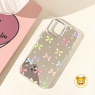 Luxury Bow Mirror Phone Case For Honor 400 300 Pro Ultra 200 Smart 100 90 Lite 80 70 60 50 Pro Plus 