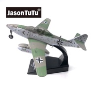 JASON TUTU กระเป๋าขนาด1/72 Messerschmitt Me-262เครื่องบินรบโลหะผสมเครื่องบินทหารสำหรับโชว์รถโมเดลเหล็กเครื่องบินทิ้ง