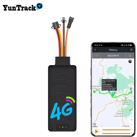 4G GPS Tracker Car Motorcycle Cut Oil SOS Voice Monitor ACC status Tow away Power off Shock Move SMS