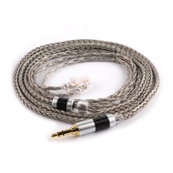 Tripowin Zonie 16 CoreสายSilver Plated SPCสายหูฟังโทรศัพท์สำหรับKZ ZS10 PRO AS10 ZS10 ZS6 ES4 ZST ZS