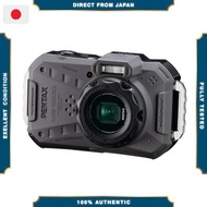 【Excellent】 Pentax WG-1000 Gray Fully Waterproof Digital Camera, Waterproof to 15m (1 hour continuou