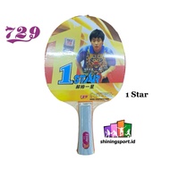 729 1 Star Ping Pong Bat (+ FREE HEAD COVER)