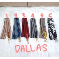 Dallas canvas bagstrap
