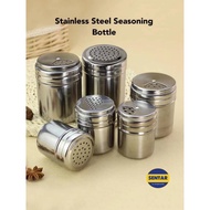 100% Stainless Steel Seasoning Bottle Condiment Bottle, Salt Bottle, Sugar Bottle, Pepper &amp; Spice Bottle