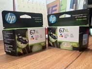 HP 67XL 彩色墨 兩盒