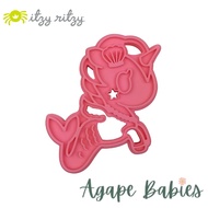 Itzy Ritzy x Tokidoki Sirena Silicone Teether - Pink